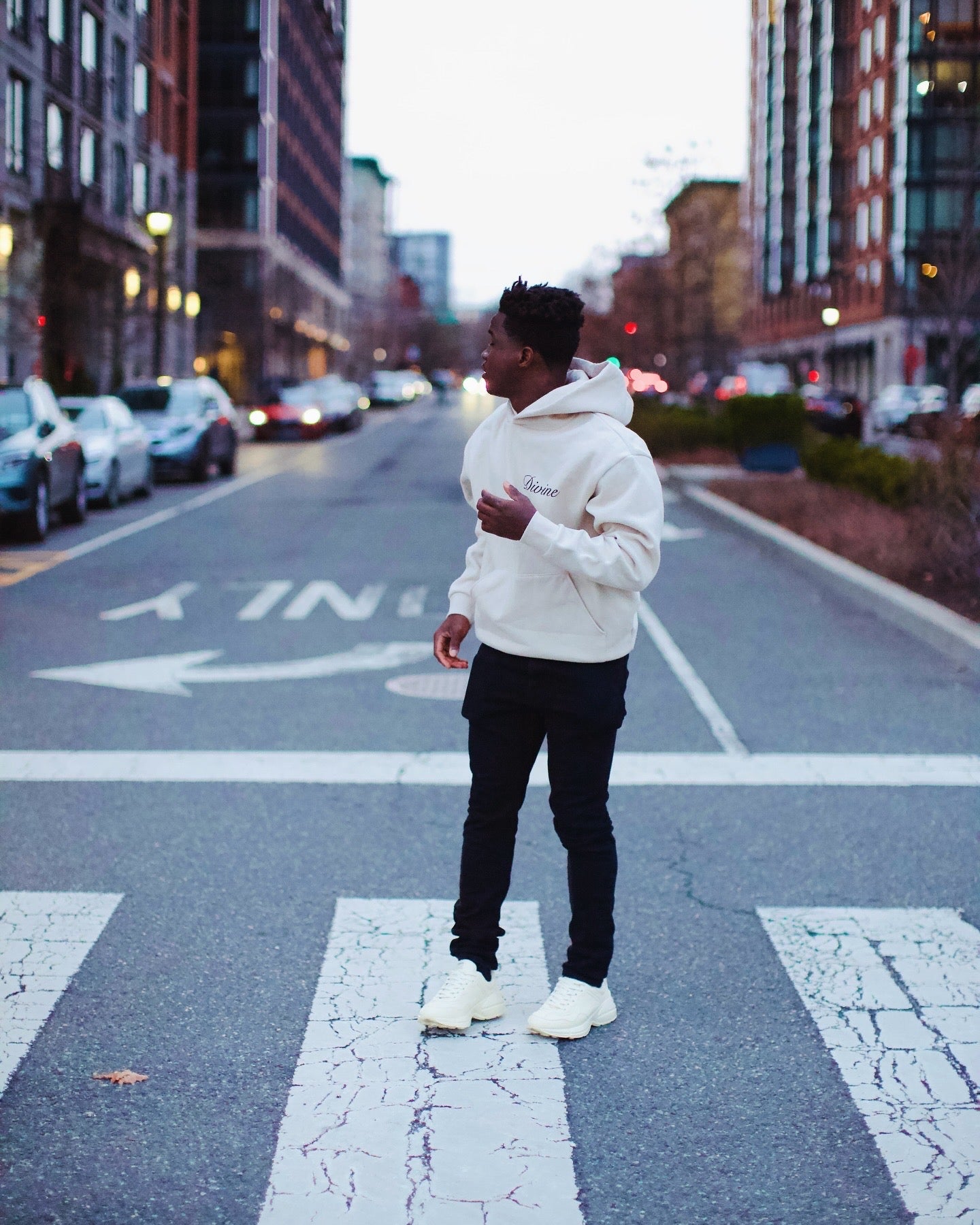 Ivory Elevate Hoodie