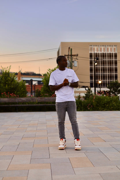 White Elevate Tee