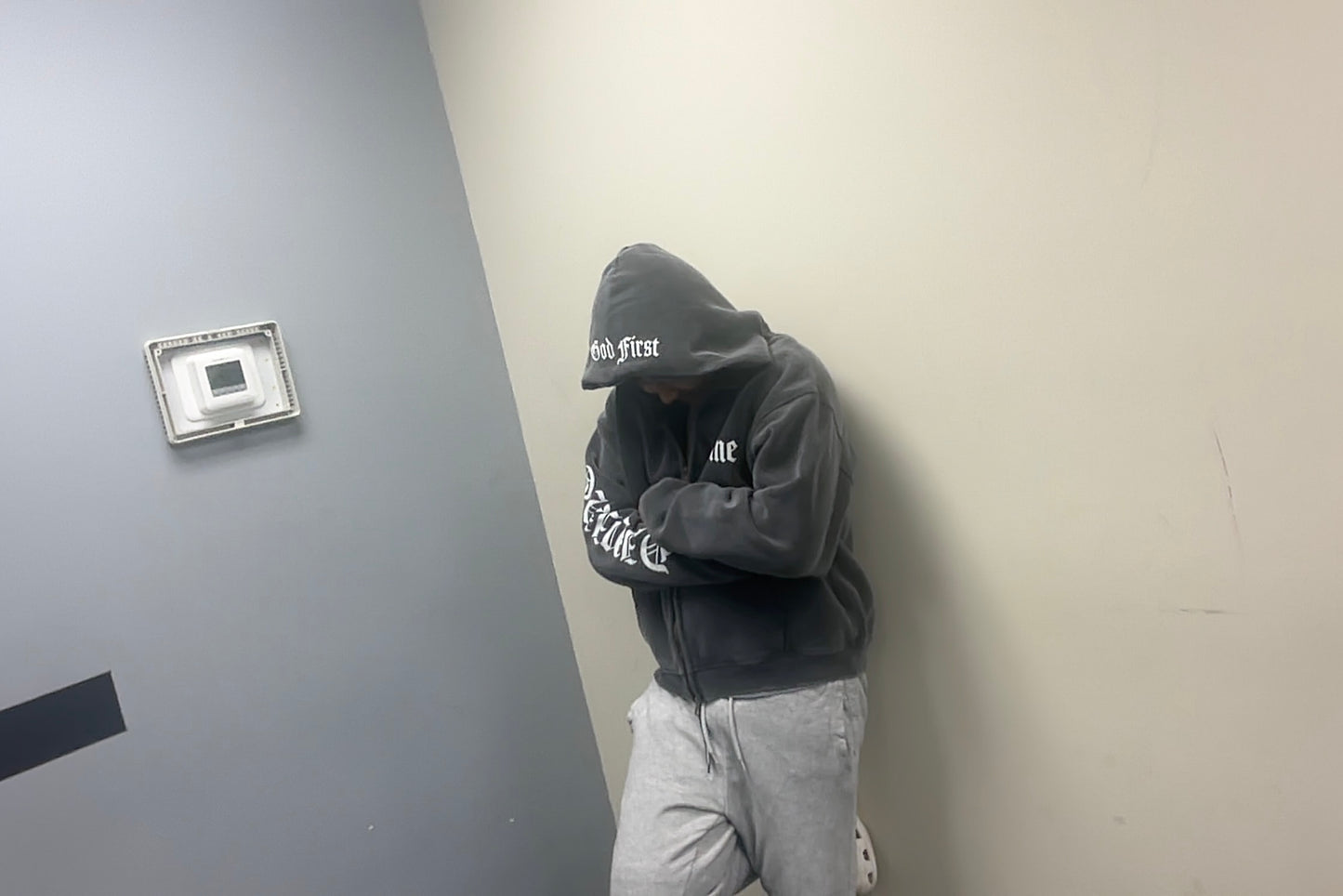 God First Zip Up Hoodie