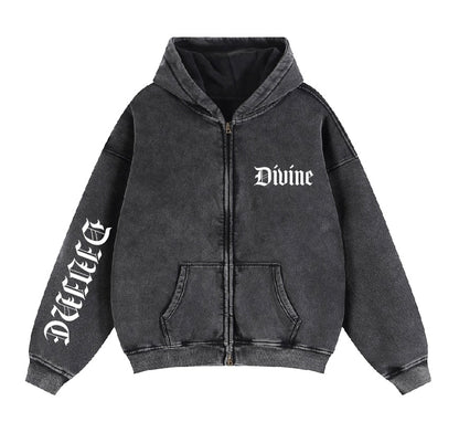 God First Zip Up Hoodie