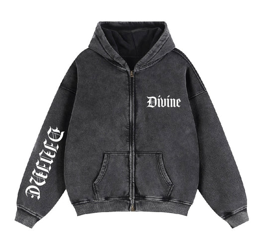 God First Zip Up Hoodie